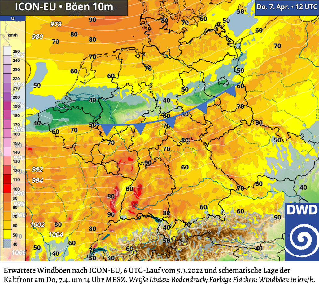 Eine Turbulente Wetterwoche