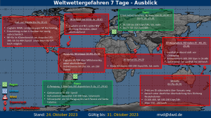 DWD Weltweit einiges los beim Wetter 1