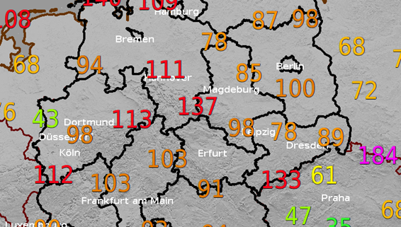 DWD Wildes Vor Weihnachtswetter