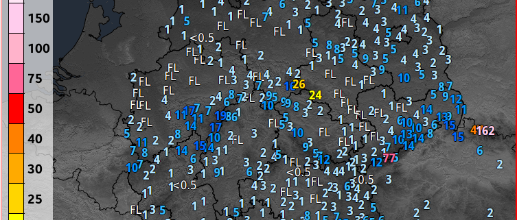 DWD IRIS stellt das Wetter um