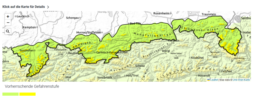 DWD Kenntnisse der Lawinenkunde und des Wetters helfen bei der sicheren Skitourenplanung