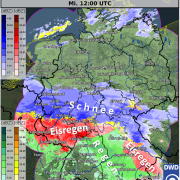 DWD Schnee Eisregen Blitzeis Entstehung und Begriffserklaerungen