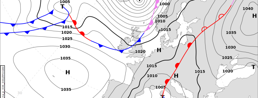 DWD Unwetterartige Regen und Schneefaelle in Norditalien