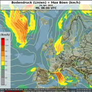 DWD Der geostrophische Wind in kleiner appetitlicher Portion