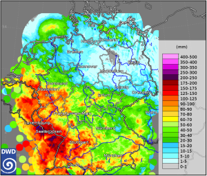 DWD Im Mai bisher extrem ungleiche Regenverteilung