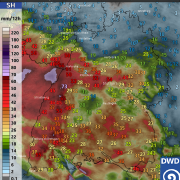 DWD Regenfluten im Suedwesten – ein Zwischenstand