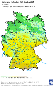 DWD Was bringt Hoch THOMAS neben Sonne und fruehsommerlichen Temperaturen noch 3