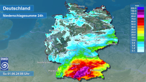 DWD Ausgepraegte Unwetterlage