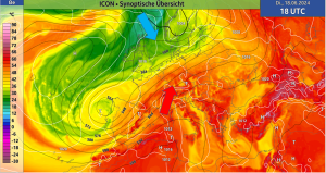 DWD Eine turbulente Wetterwoche mit teils schweren Gewittern steht uns bevor