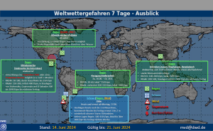 DWD Extremwettervorhersagen des DWD nicht nur fuer Deutschland 2