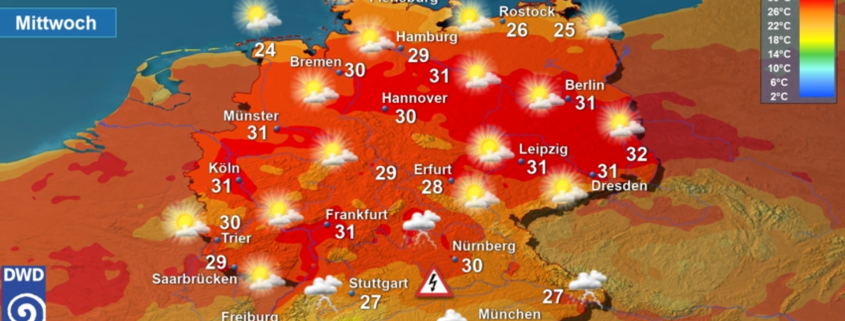 DWD Kennen wir bereits das Wetter der naechsten sieben Wochen