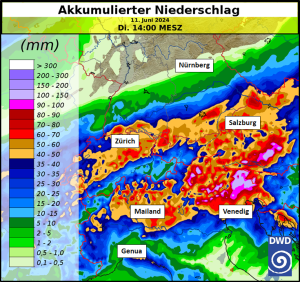 DWD SWANTJE ein bemerkenswertes Tief 2