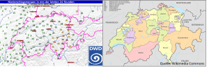 DWD Starke Regenfaelle in der Suedschweiz 1