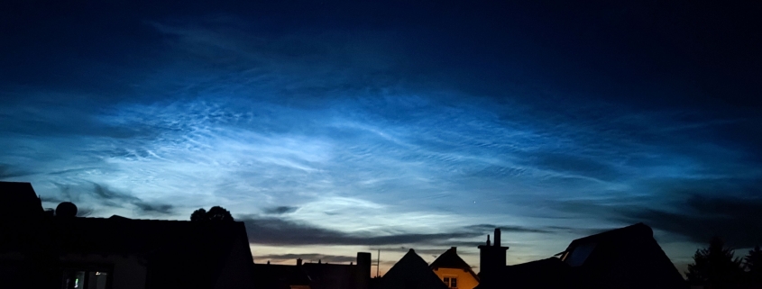 DWD Leuchtende Nachtwolken die kaeltesten Wolken auf der Erde