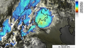 DWD Overshooting Tops Indikatoren fuer starke Gewitter