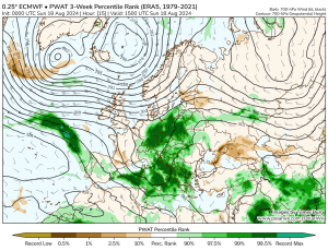 DWD Heftiger Starkregen Unwetterserie ueber Europa