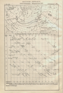 DWD Historische Wetterkarten Teil 1 Internationaler Dekadenbericht