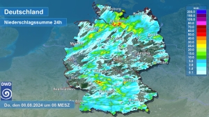 DWD Hitzewelle ante portas