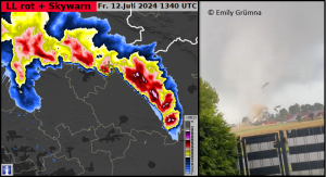 DWD Tornado ja oder nein