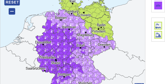 DWD Von Feuchtigkeit und Hitze