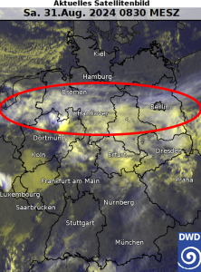 DWD Zweigeteiltes Wetter 3