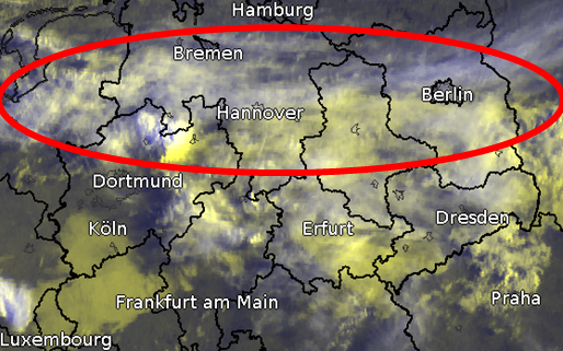 DWD Zweigeteiltes Wetter 3