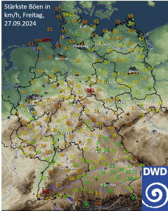 DWD Die Ruhe nach dem Sturm