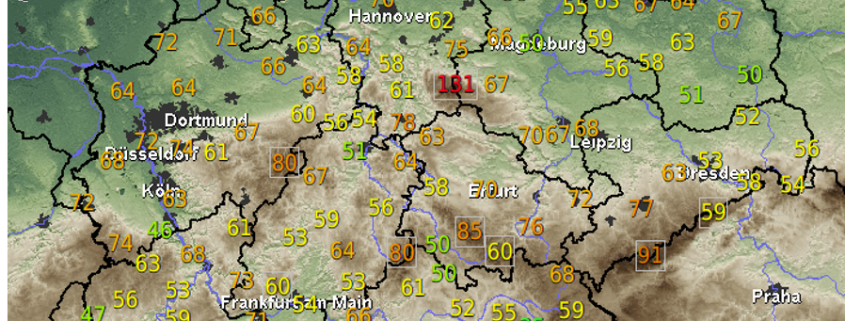 DWD Die Ruhe nach dem Sturm