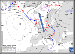 DWD Wetterumschwung