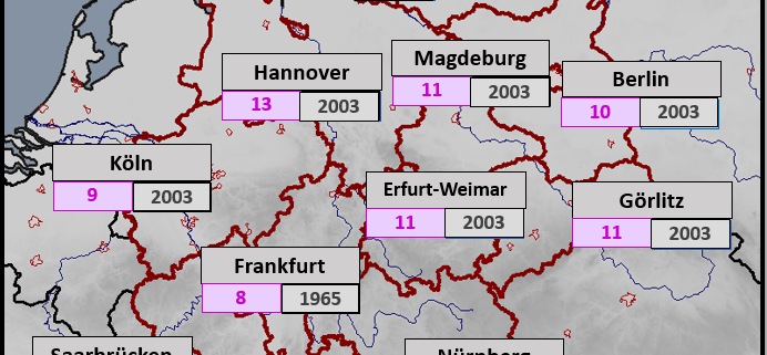 DWD Herbstzwischenbilanz Wann gibt es den ersten Frost