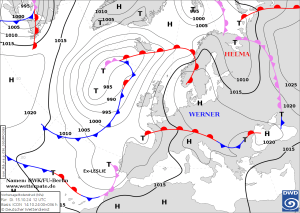 DWD Ruhiges Herbstwetter