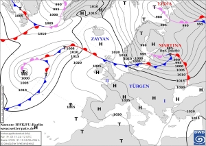 DWD An Tagen mit ruhigem Wetter…