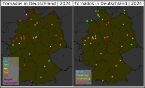 DWD Bilanz der Tornadosaison in Deutschland 2024 2