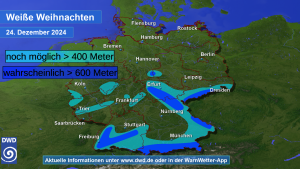 DWD Weisse Weihnachten 2