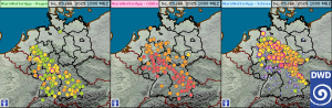 DWD Eine Warmfront mit Wumms 2