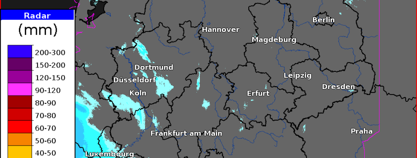 Brauchen wir in den kommenden Tagen wieder mal den Regenschirm teil 1