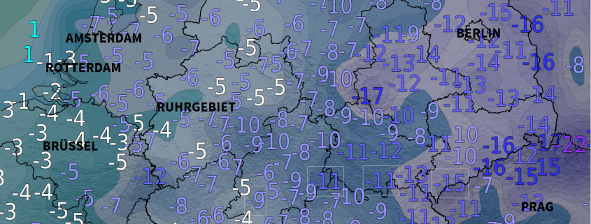 Strenge Froeste in Deutschland Rekordkaelte in den USA teil 1