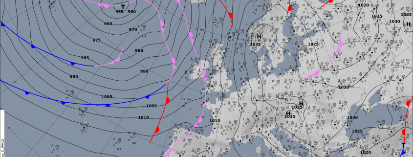 Wetterkarten Handwerkszeug der Meteorologen teil 1