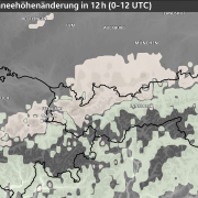 heikle lawinenlage in den hochlagen der alpen